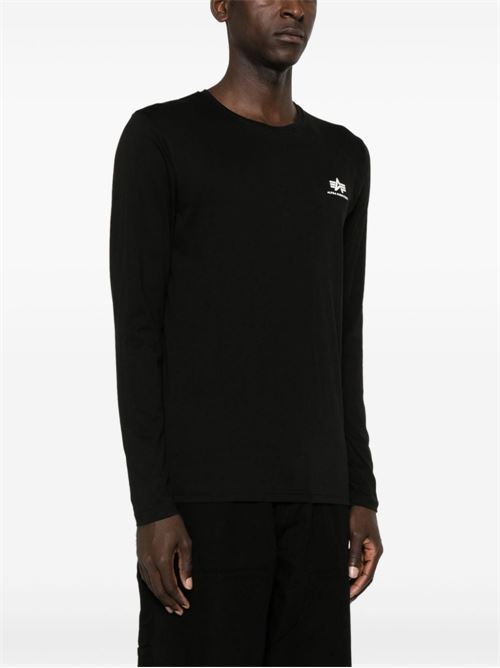 T-shirt uomo maniche lunghe Alpha Industries | 198517AI03